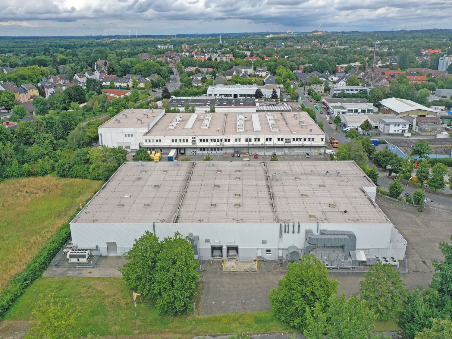 REALOGIS, Dortmund, REALOGIS sichert Anschlussvermietung für CityLink-Logistikimmobilie, Luftbild Objekt Dortumund / Copyright: REALOGIS